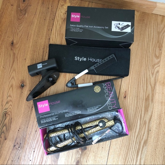 Sephora Other - STYLE HOUSE Ceramic Straightener Bundle NWOT
